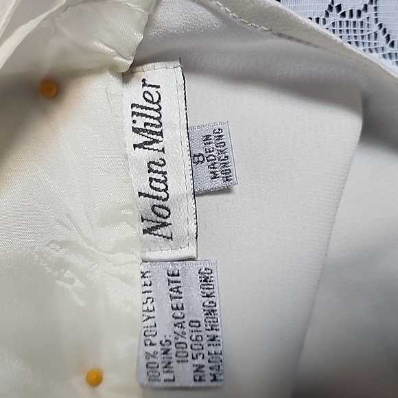 Vintage Nolen Miller Hand Beaded 3 Peice Skirt Suit Jacket , Skirt and Camie - Picture 8 of 11